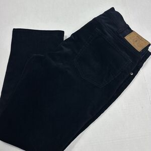 Polo Ralph Lauren Corduroy Pants Men Navy Blue Straight Leg Classic Fit 38X30